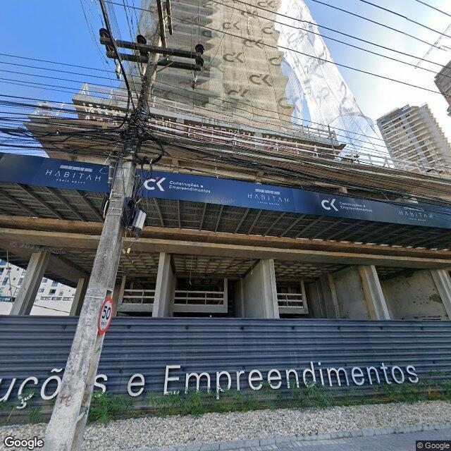Imagem estática do "Street View" da localização
