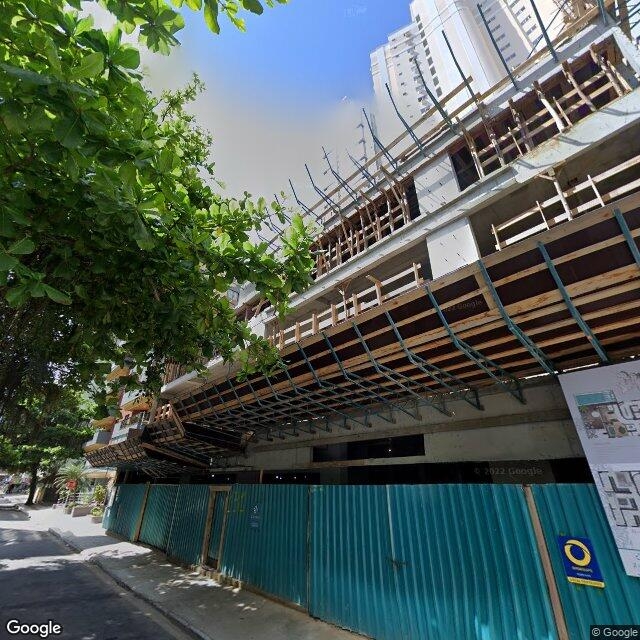 Imagem estática do "Street View" da localização