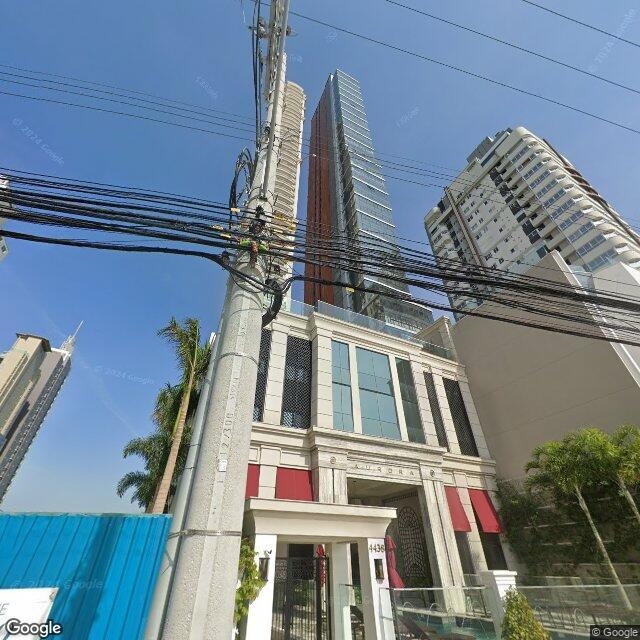 Imagem estática do "Street View" da localização