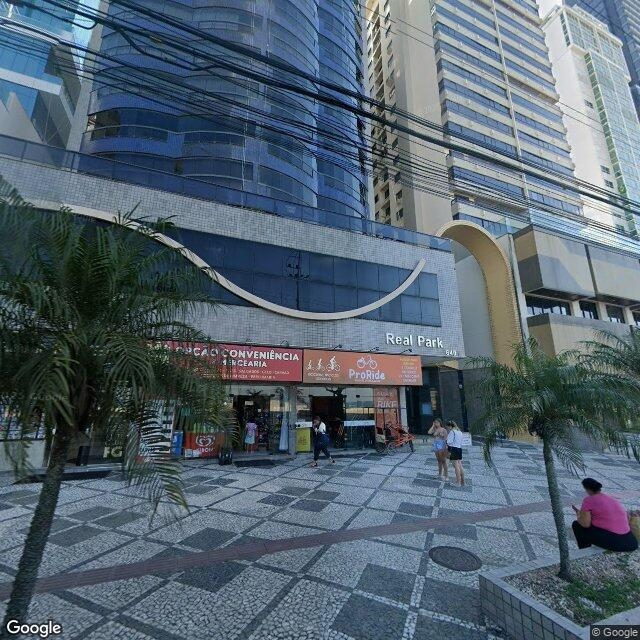 Imagem estática do "Street View" da localização