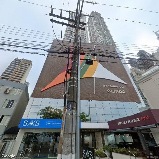 Imagem estática do "Street View" da localização