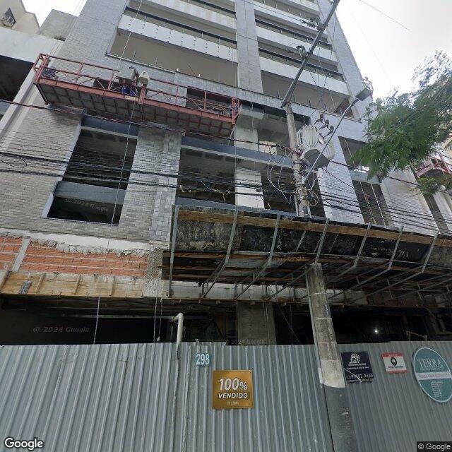 Imagem estática do "Street View" da localização