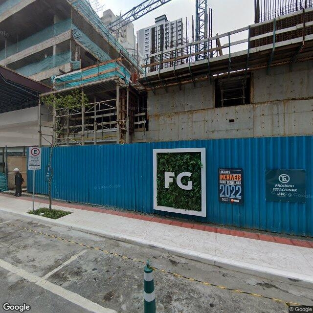 Imagem estática do "Street View" da localização