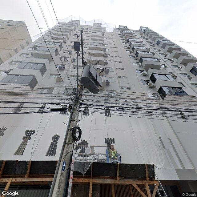 Imagem estática do "Street View" da localização