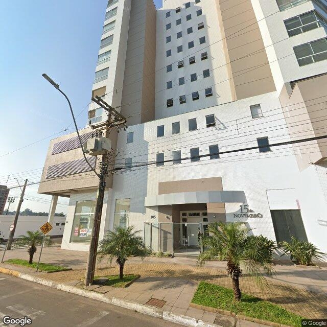 Imagem estática do "Street View" da localização