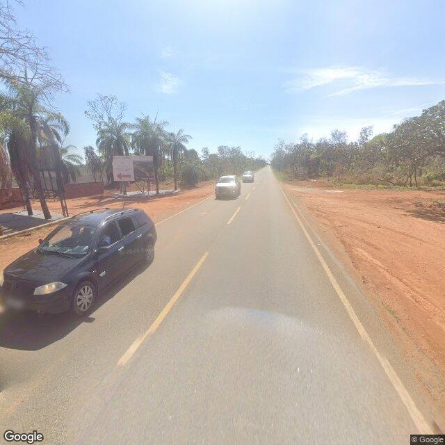 Imagem estática do "Street View" da localização