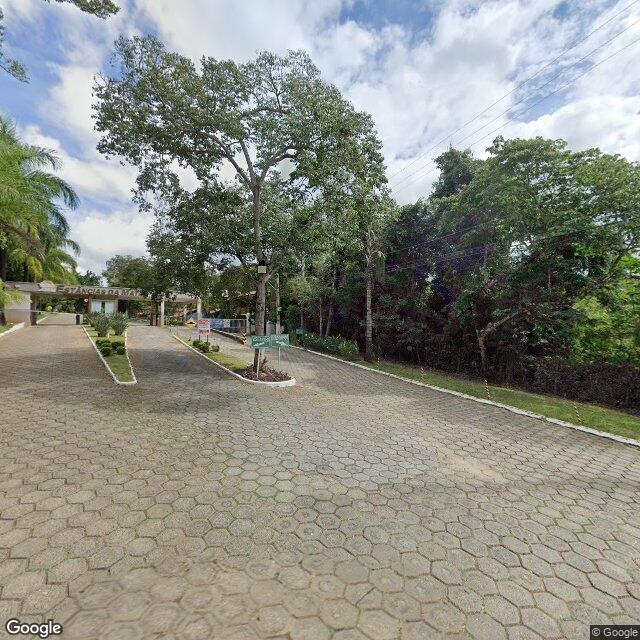 Imagem estática do "Street View" da localização