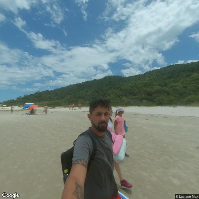 Imagem estática do "Street View" da localização