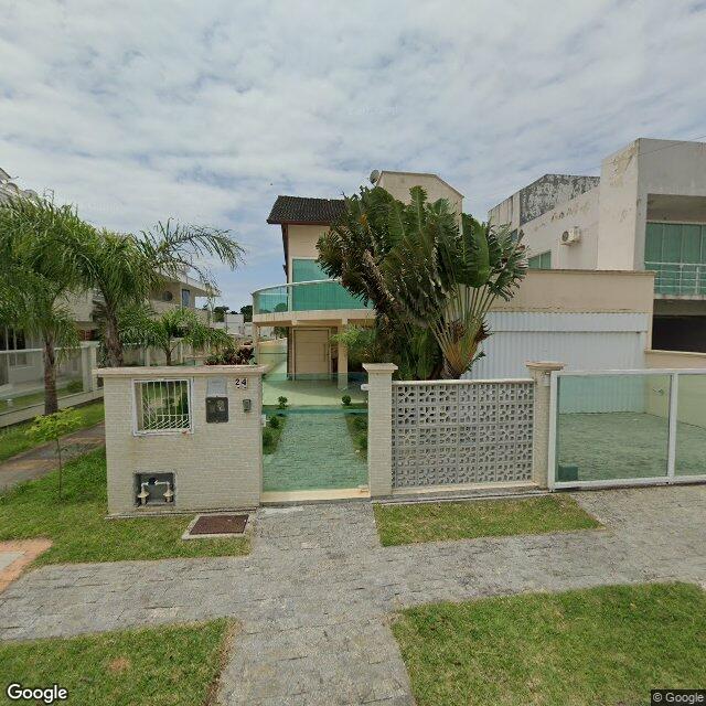 Imagem estática do "Street View" da localização