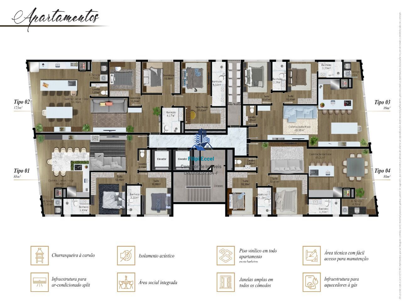 Planta Apartamentos