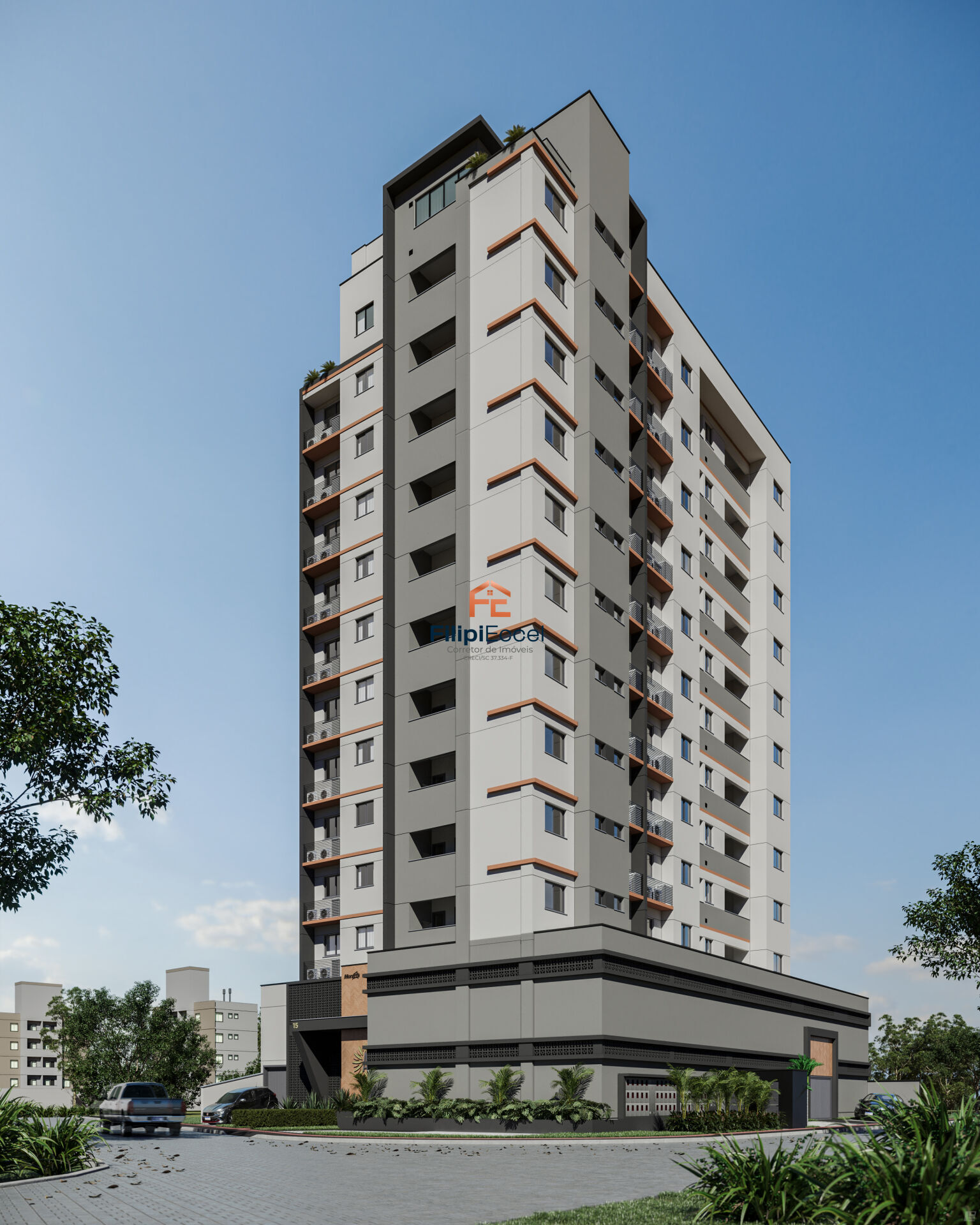 Apartamento de 2 quartos, 58m² no bairro Santa Terezinha, em Brusque | Eu Corretor
