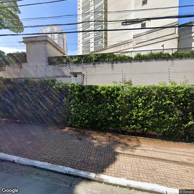 Imagem estática do "Street View" da localização