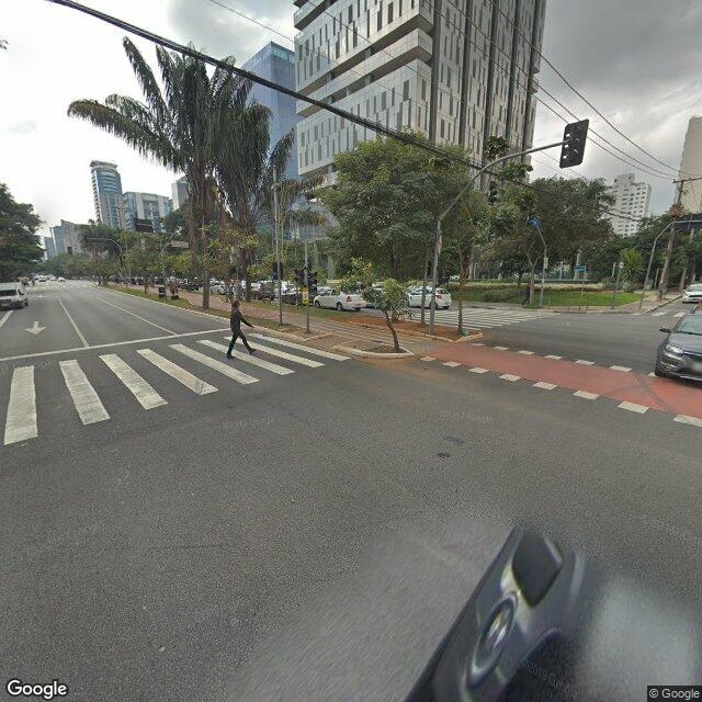 Imagem estática do "Street View" da localização