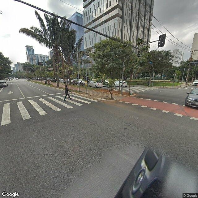 Imagem estática do "Street View" da localização