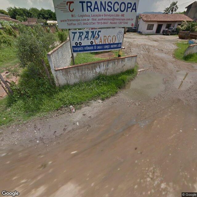 Imagem estática do "Street View" da localização