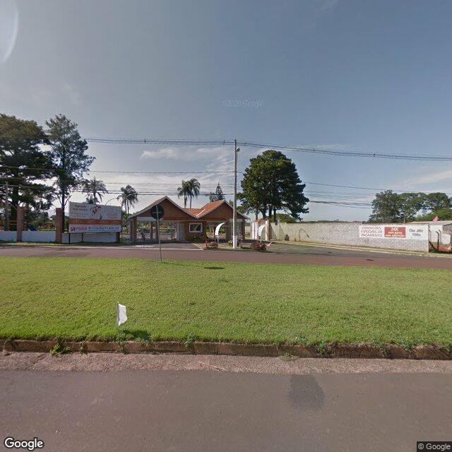 Imagem estática do "Street View" da localização