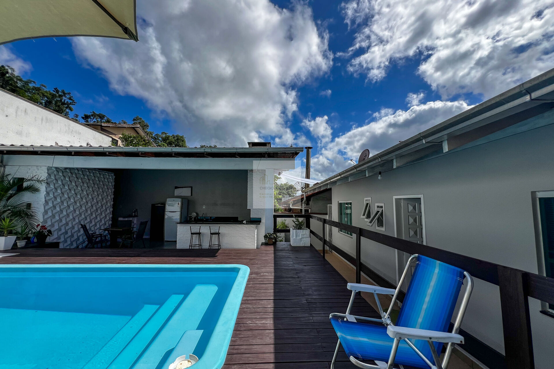 Casa de Alvenaria com Galpão de 120 m2 — foto 4