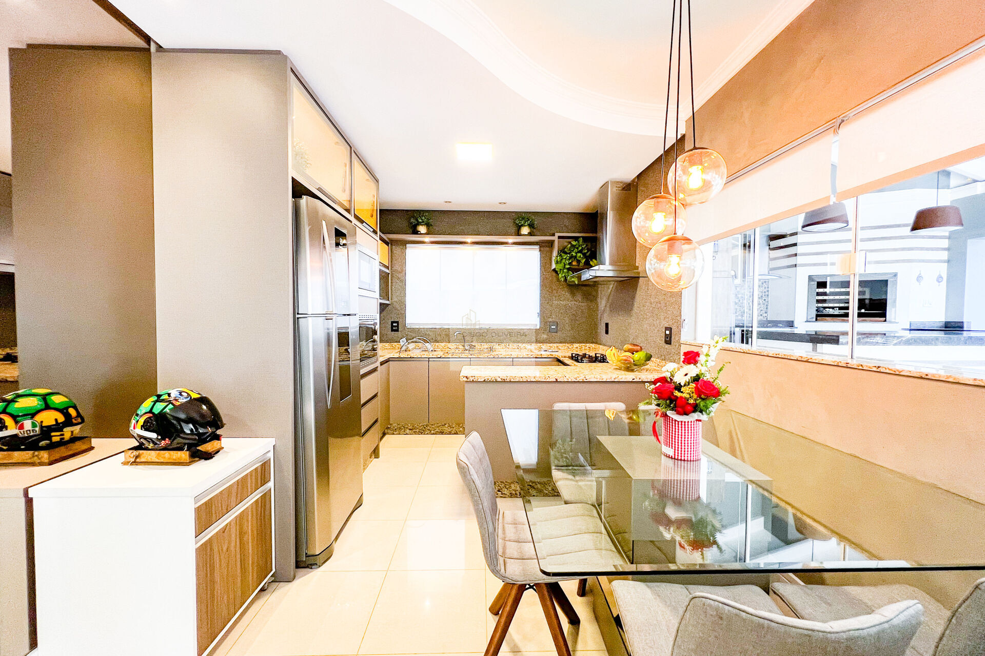 Linda casa térrea no parque das orquídeas . — foto 6