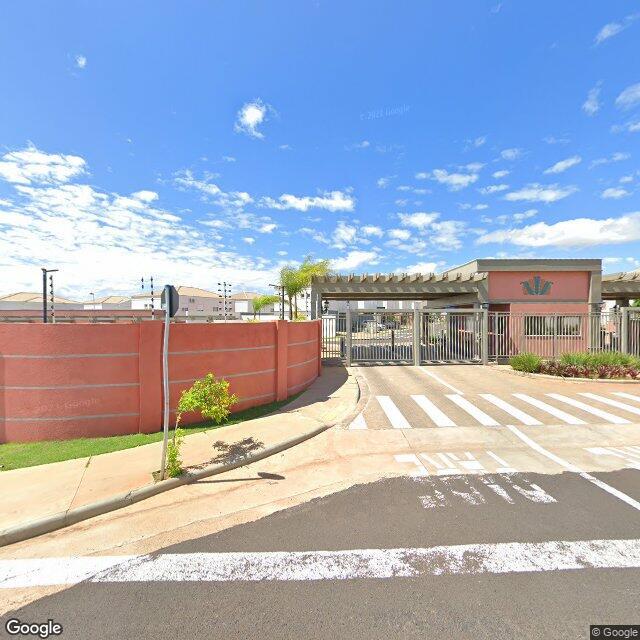 Imagem estática do "Street View" da localização