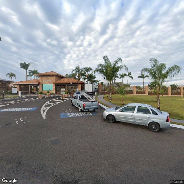 Imagem estática do "Street View" da localização