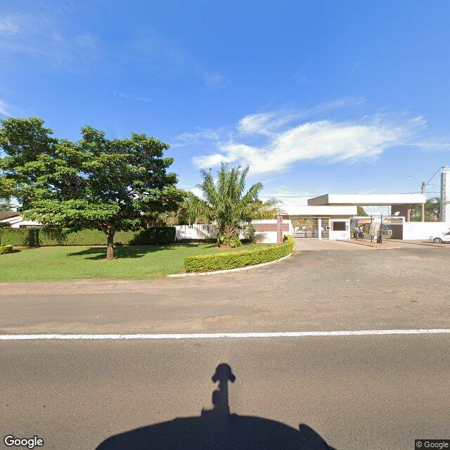 Imagem estática do "Street View" da localização