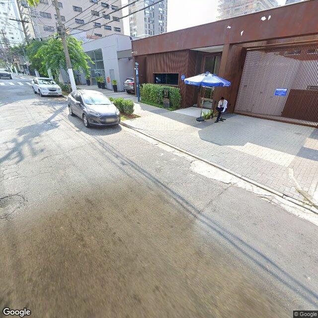 Imagem estática do "Street View" da localização