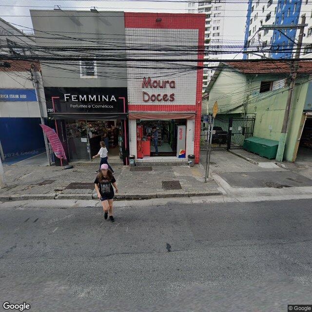 Imagem estática do "Street View" da localização