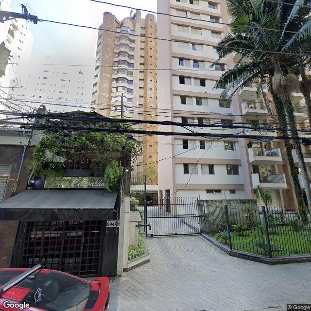 Imagem estática do "Street View" da localização