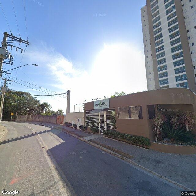 Imagem estática do "Street View" da localização