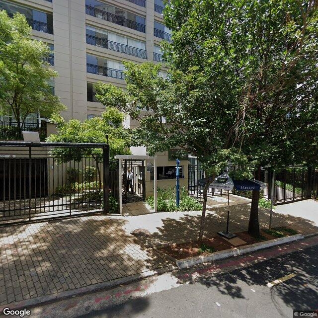 Imagem estática do "Street View" da localização