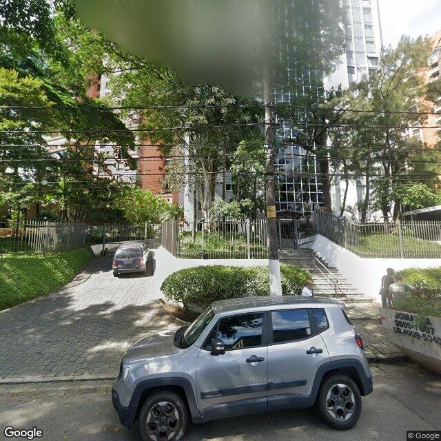 Imagem estática do "Street View" da localização