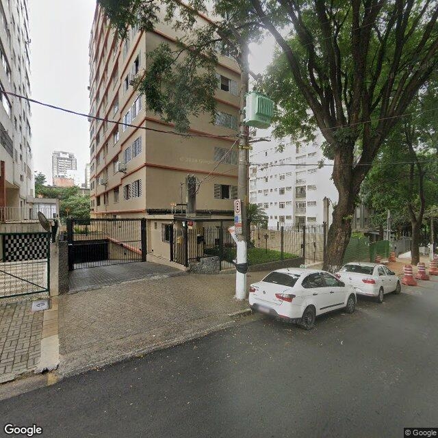 Imagem estática do "Street View" da localização