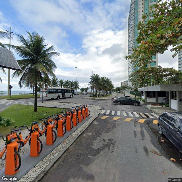 Imagem estática do "Street View" da localização