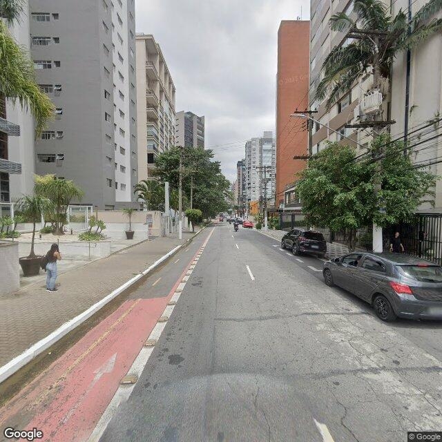 Imagem estática do "Street View" da localização