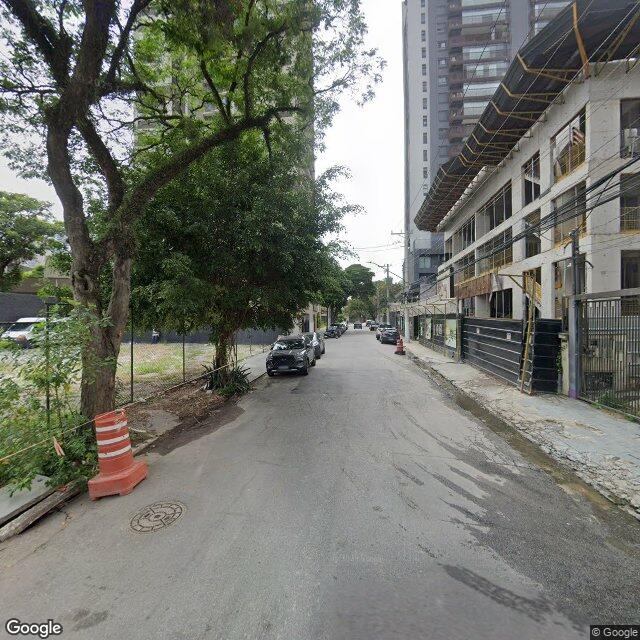 Imagem estática do "Street View" da localização