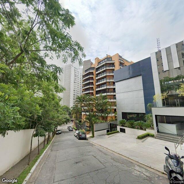 Imagem estática do "Street View" da localização