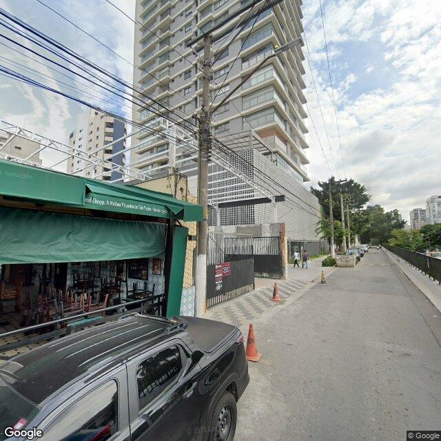 Imagem estática do "Street View" da localização