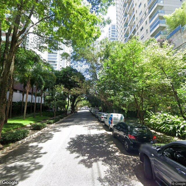 Imagem estática do "Street View" da localização