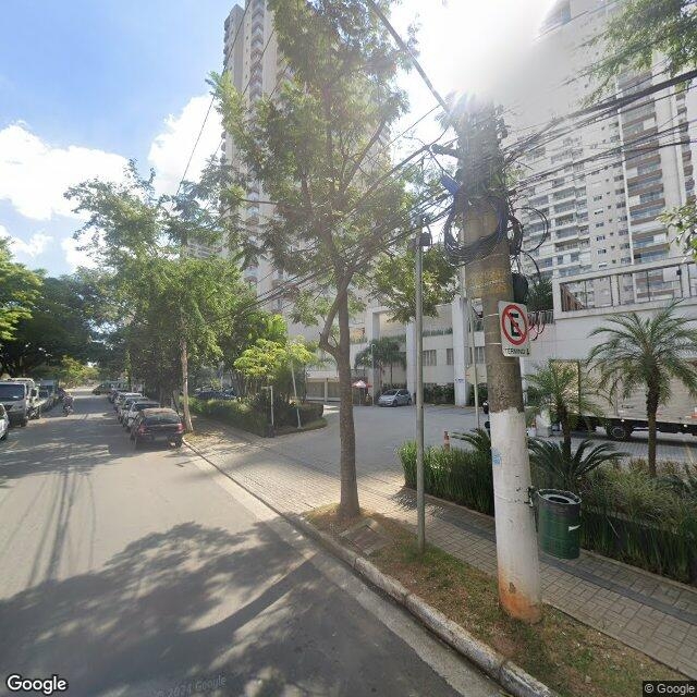 Imagem estática do "Street View" da localização