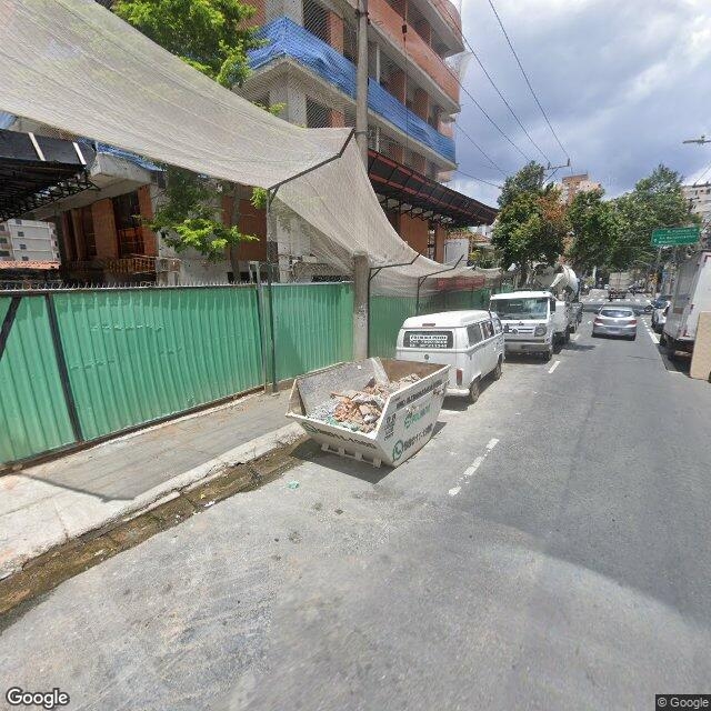 Imagem estática do "Street View" da localização