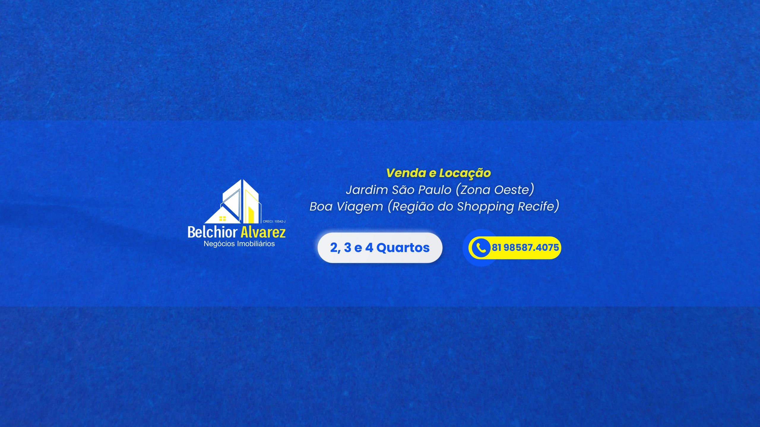 Belchior Alvarez Corretor de Imóveis creci 9237 | 7o RG/PE