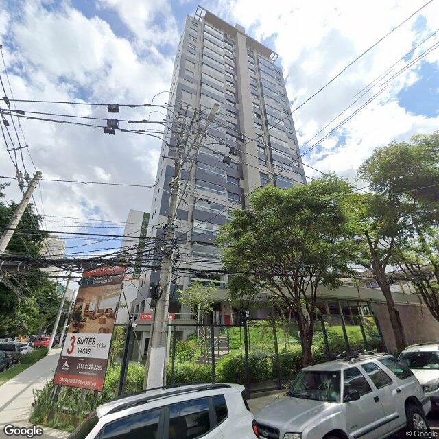 Imagem estática do "Street View" da localização