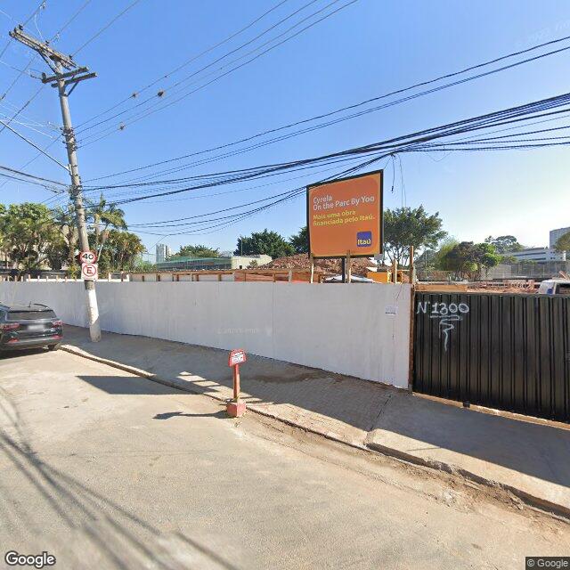 Imagem estática do "Street View" da localização