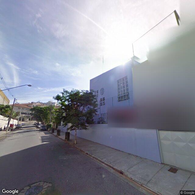 Imagem estática do "Street View" da localização