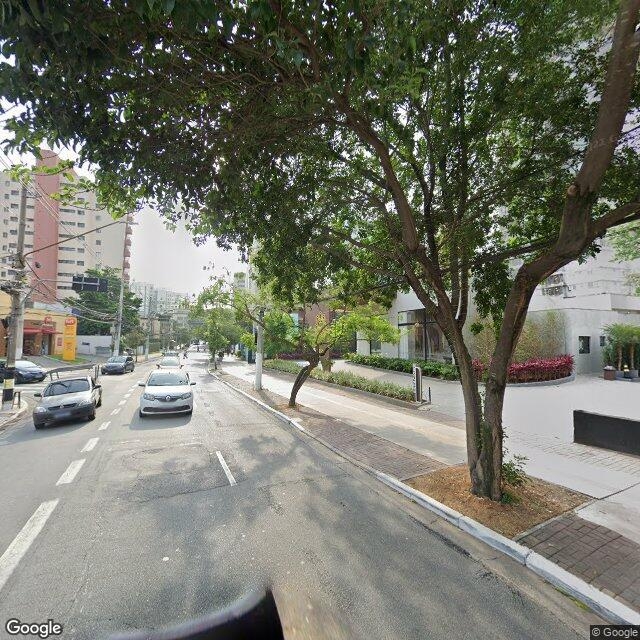 Imagem estática do "Street View" da localização