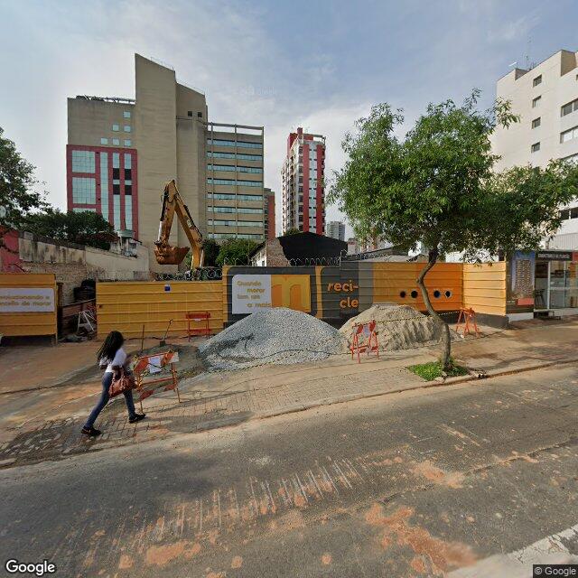 Imagem estática do "Street View" da localização