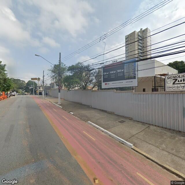 Imagem estática do "Street View" da localização