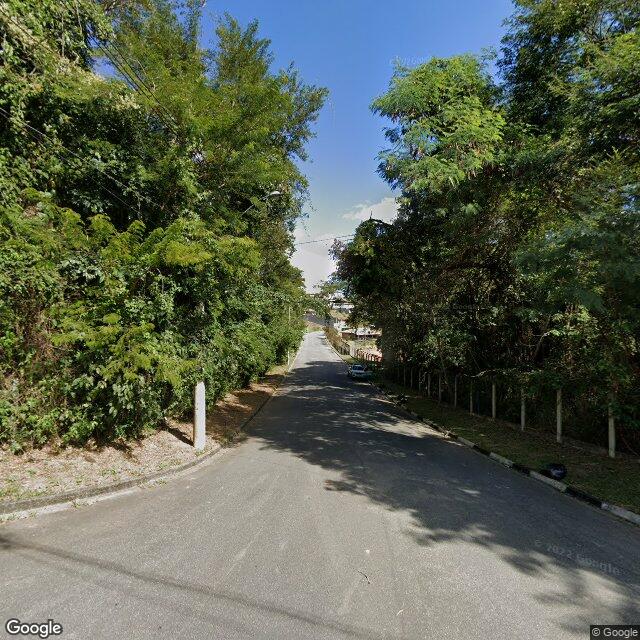 Imagem estática do "Street View" da localização