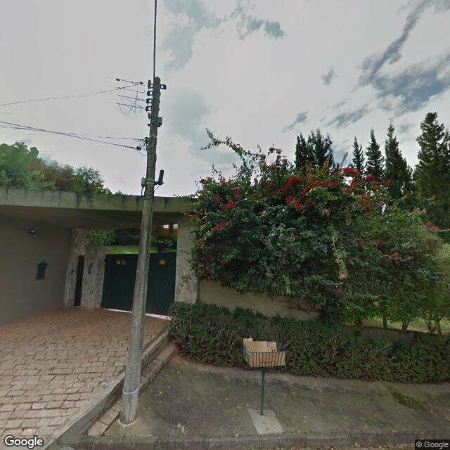 Imagem estática do "Street View" da localização