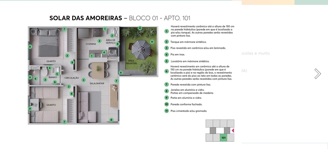 Apartamento à venda com 2 quartos, 40m² - Foto 19